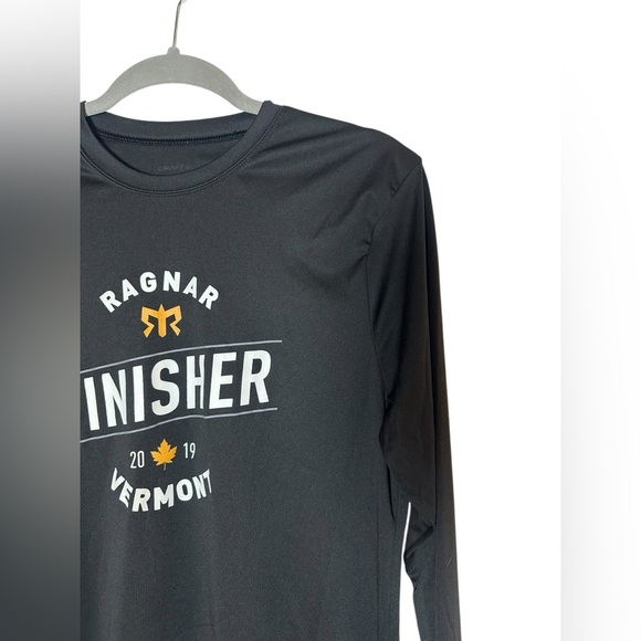 Craft Ragnar Vermont Finisher Long Sleeve Shirt Black Men’s Medium Performance - Picture 4 of 9